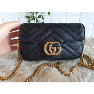 Gucci marmont mini black colour