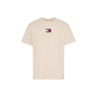 TOMMY HILFIGER เสื้อยืดชาย รุ่น DM0DM10925 ABI สีเบจ