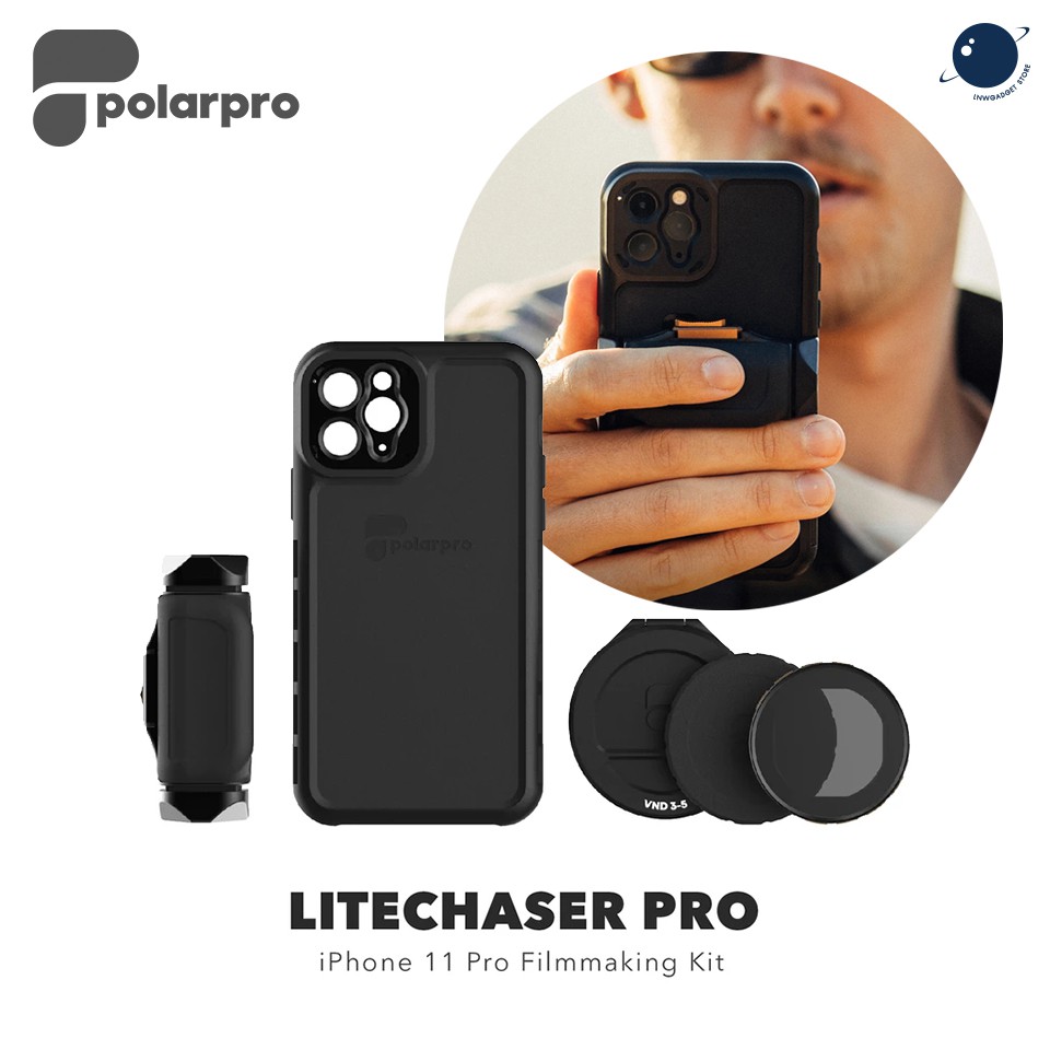 ลดราคา PolarPro - LiteChaser Pro Filmmaker Kit for iPhone 11 PRO ประกันศูนย์ #ค้นหาเพิ่มเติม ไฟและอุปกรณ์สตูดิโอ การ์มิน ฟีนิกซ์ 5 พลัส Nanlite Forza แอคชั่นแคมพลัง