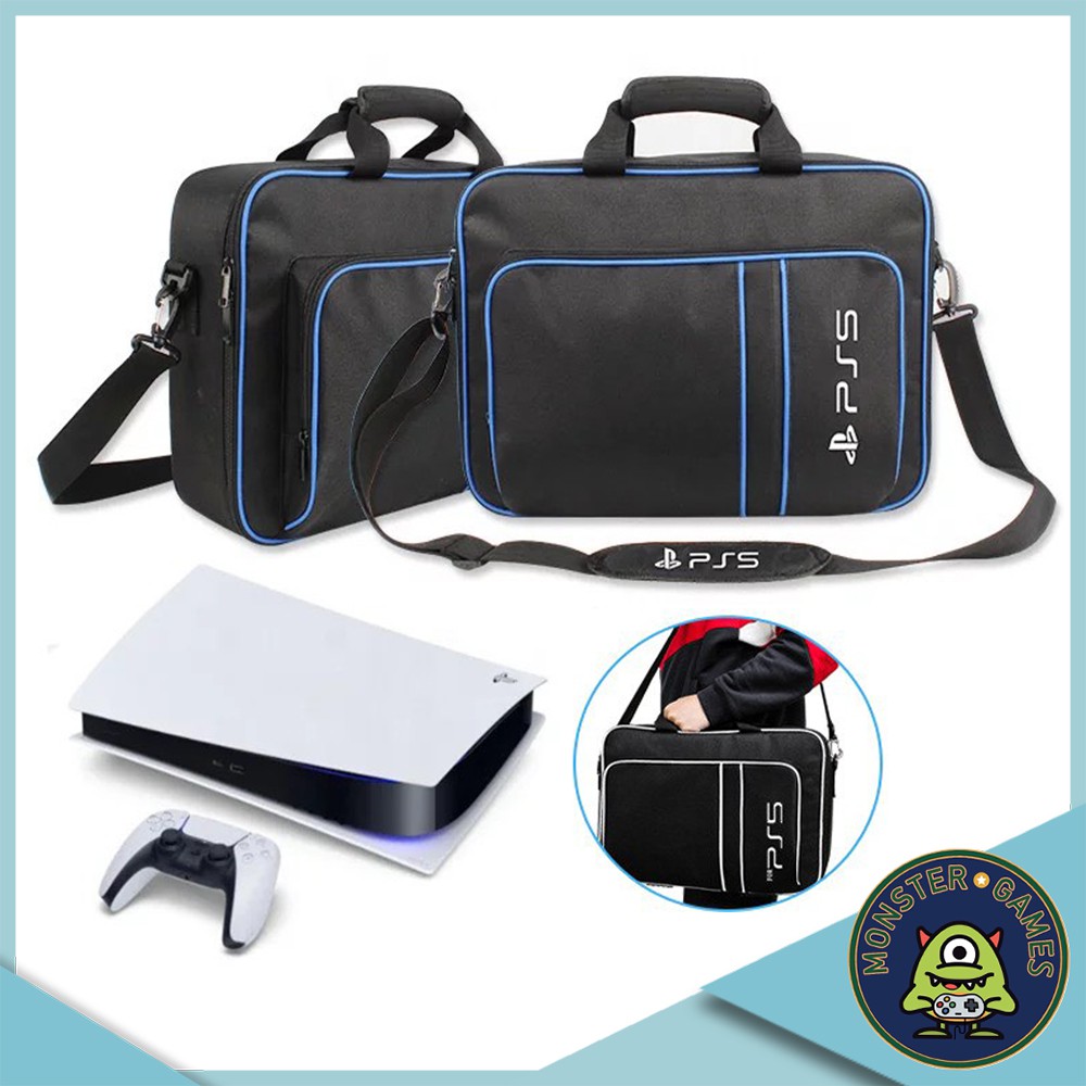 กระเป๋าสะพายข้าง PS5 (กระเป๋า PS5)(กระเป๋า PS5 สะพายข้าง)(PS5 Bag)(Playstation5 Shoulder Bag)