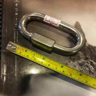 Stainless304 Quick link 10mm Frogmangear พวงกุญแจ สเตนเลส by ครูแว่น frogmangear