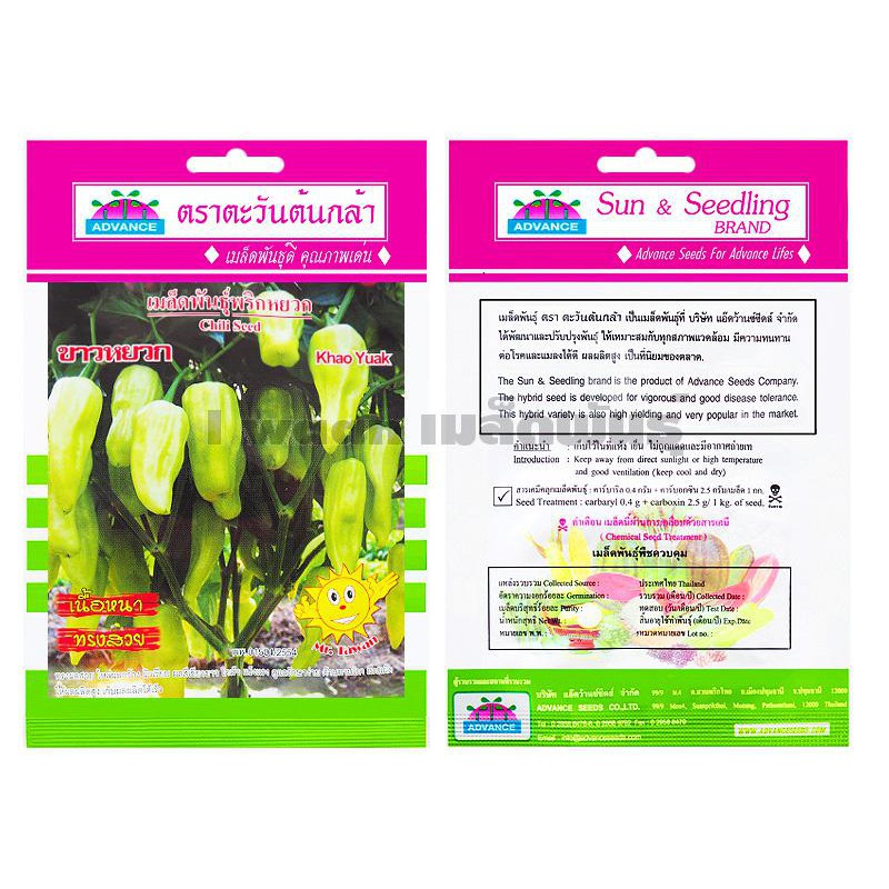 เมล็ดพริกหยวก ขาวหยวก (รหัสสินค้า A2377)