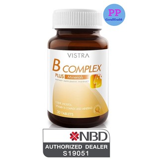 VISTRA B COMPLEX PLUS MINERAL 30 CAP