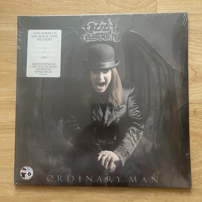 แผ่นเสียง Ozzy Osbourne ‎– Ordinary Man, Vinyl, LP, Album, US มือหนึ่ง ซีล