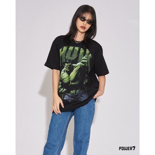 Power 7 Shop เสื้อยืดการ์ตูน HULK ลิขสิทธ์แท้ MARVEL COMICS  T-SHIRTS (MX-002)