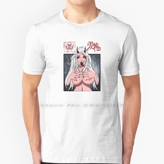 เสื้อยืดLily T Shirt 100% Cotton Hentai Succubus Anime Big Size 6xl Tee Gift Fashion