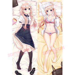 ปลอกหมอน แบบนิ่ม ลายอนิเมะญี่ปุ่น Sanada Ririna Koi to Uso Love and Lies Dakimakura ขนาด 50x150 ซม. สําหรับโซฟา เตียง DK2608