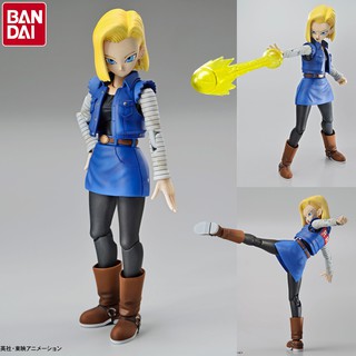 Model Figma งานแท้ ฟิกม่า Figure Bandai บันได Figure-rise Standard Dragon Ball Android 18 ดราก้อนบอล หมายเลข 18