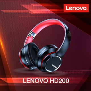 Lenovo HD200 Headphone Bluetooth หูฟังแบบครอบหู หูฟังบลูทูธ 5.0 Earphone  หูฟัง lenovo