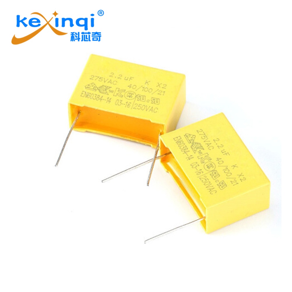 ตัวเก็บประจุนิรภัย X2 275V 0.1uF 0.22 0.68uf 104K 0.22 0.47 1uf 1.2uf 0.001UF (102K) 0.0022UF (222K)