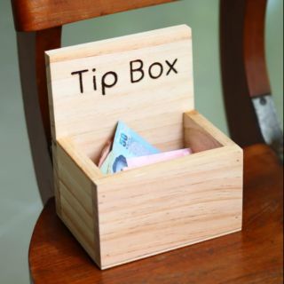 Tip Box ทิปบ็อก ถาดใส่เงิน