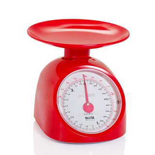 Tanita เครื่องชั่งน้ำหนักสปริงในครัวเรือน รุ่น 1122 2.25 kg. สีแดง Tanita Household Weighing Scale 1122 2.25 kg. Red