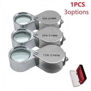 Jewellery Folding Loupe 20 Times 30 Times Glass Lens Identify Emeralds