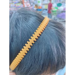 คาดผมฟันฉลาม ใช้ดี ไม่บีบหัว มีความยืดหยุ่น(1x12ชิ้น) ยกโหล‼️
