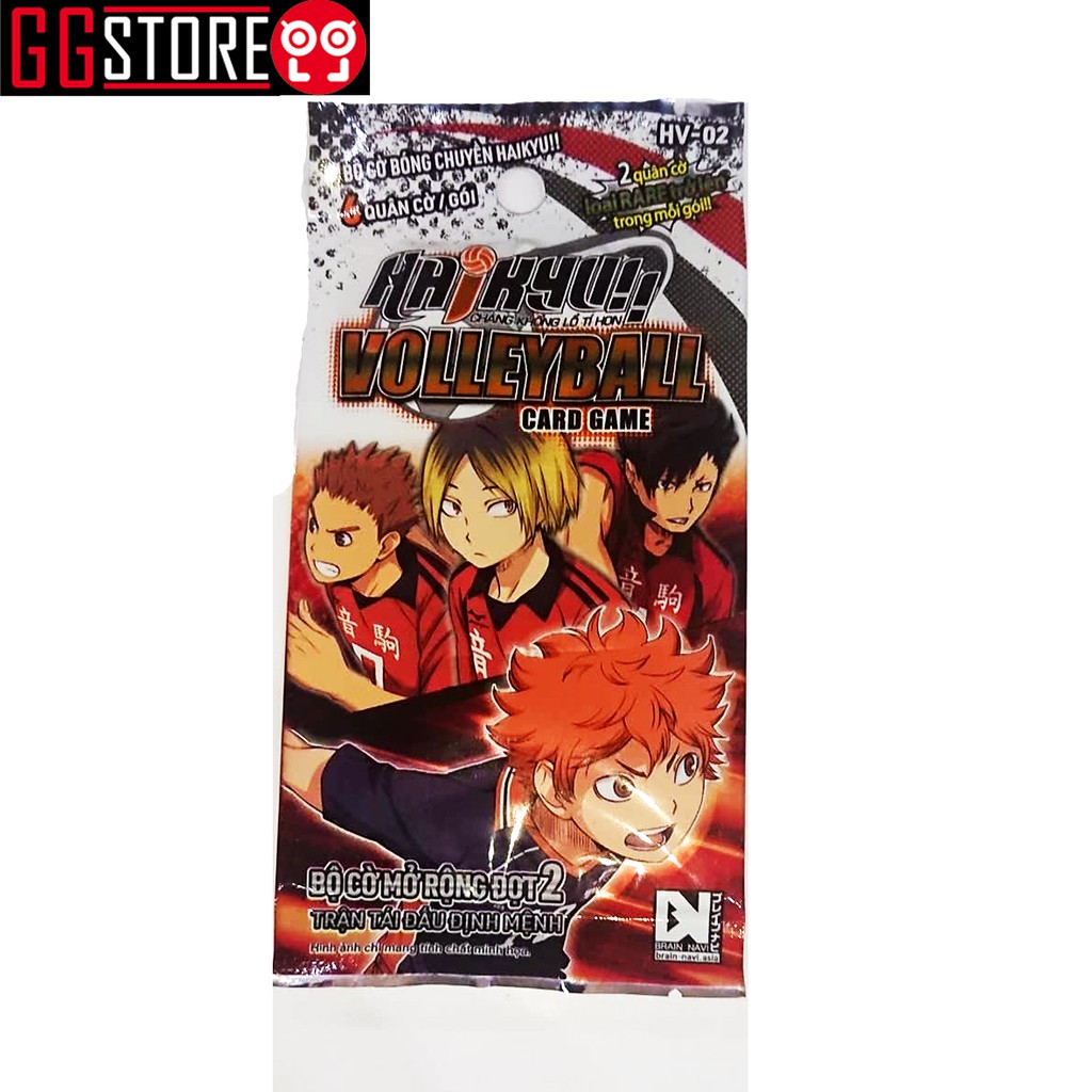 HV-02 HAIKYU!! VOLLEYBALL CARD GAME BOOSTER Pack 02 เวียดนาม
