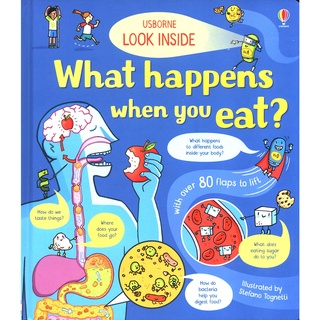 LOOK INSIDE: WHAT HAPPENS WHEN YOU EAT หนังสือใหม่ English Book พร้อมส่ง