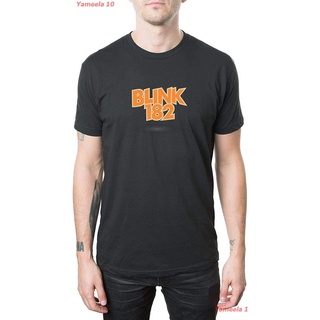 เสื้อยืดอินเทรนด์ผู้ชายอินเทรนด์ผู้หญิงBlink-182 Mens Clic Bunny T-Shirt Charcoal  Blink 182 บลิงก์ 182 วงร็อค เสื้อพิม