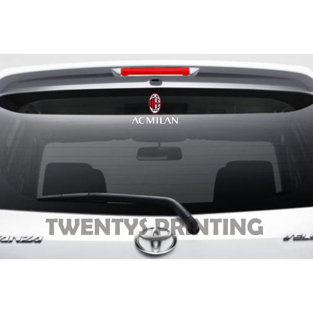ACMILAN CAR WINDOW STICKERS CUTTING STICKERS
