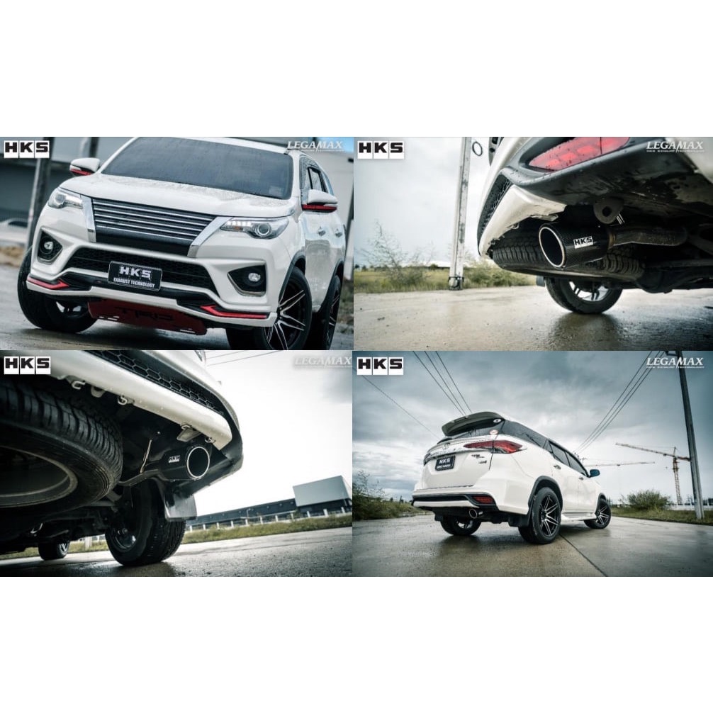 HKS LAGAMAX FORTUNER 2015++ ปลายคาร์บอน แบรน์แท้ Japan