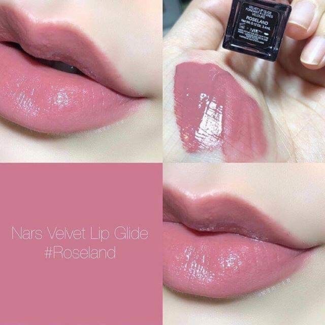 ผลการค้นหารูปภาพสำหรับ Nars Velvet Lip Glide Roseland