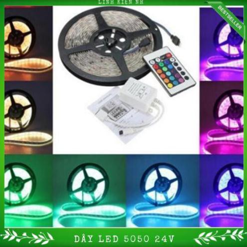 5050SMD 24VDC RGB Led Strip 5 ม./ม้วนตกแต่งคําเตือนสําหรับรถบรรทุก