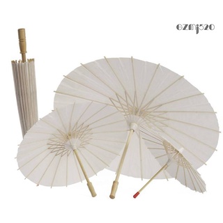 AG Chinese Vintage DIY Paper Umbrella Wedding Decor Photo Shoot Parasol Dance Props