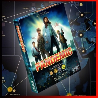 【 Ready Stock 】PANDEMIC เกมกระดานภาษาอังกฤษ