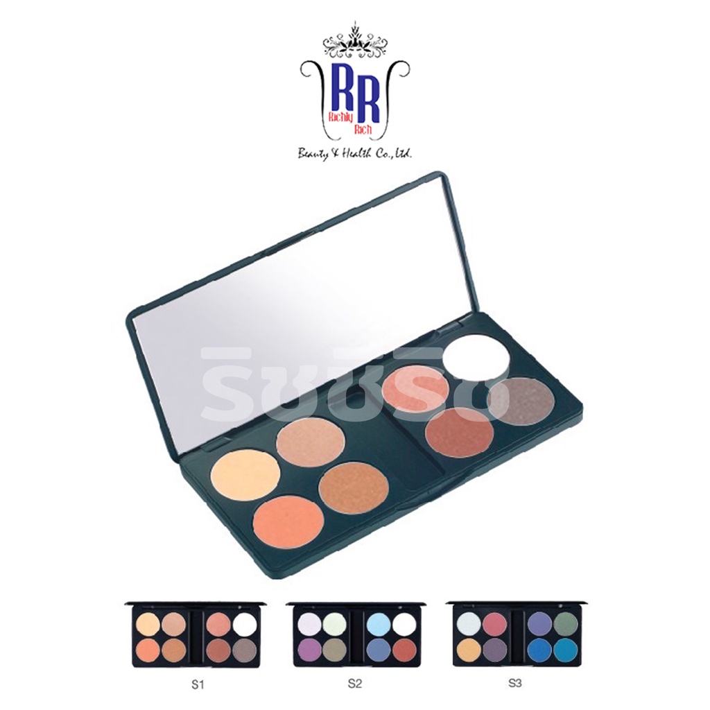 แท้|ส่งไว MTI อายแชโดว์ ชิมเมอร์ Sign Eyeshadow Palette พาเลท ตลับ 8 สี ตลับใหญ่ กลิตเตอร์ เอ็มทีไอ ริชชี่ริชบิวตี้