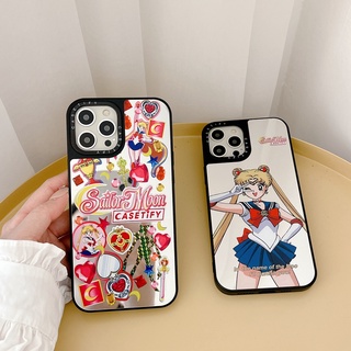 Casetify เคสโทรศัพท์มือถือ PC แข็ง ลายการ์ตูนเซเลอร์มูน สําหรับ For iPhone 14 Plus 14Pro 11 12 13 X XS XR Pro Max