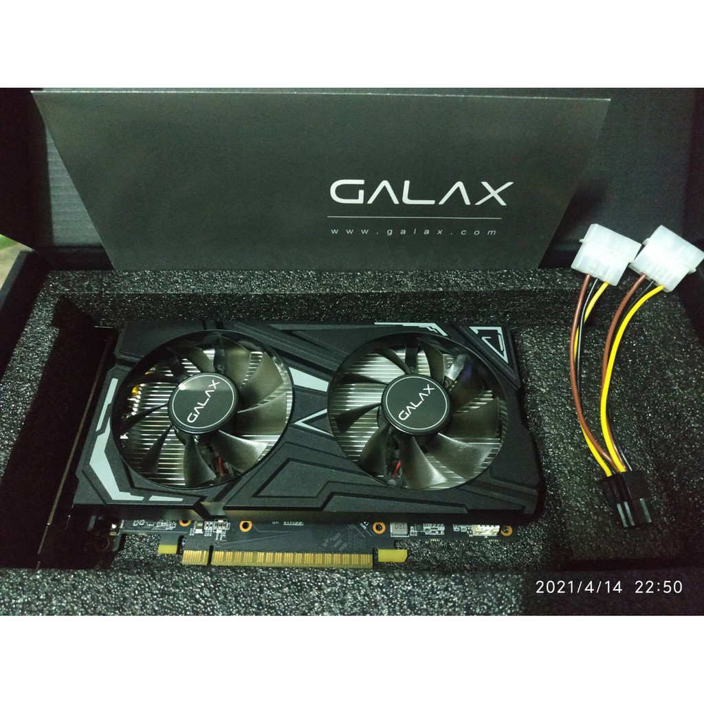 GALAX GTX 1650 SUPER EX-1 Click OCPCI-E 4GB GDDR6 128Bit (มือสอง)