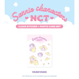 [NCT X SANRIO Collaboration] - Clear Sticker + Photo Card SET - YANGYANG