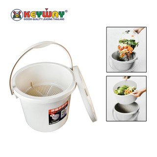 ถังกรองรักษ์โลก (7L) Food Scrap Bucket : D-7