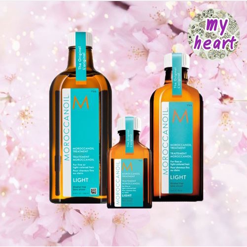 Moroccanoil Treatment Light 25/100/125/200 ml น้ำมันบำรุงผม สำหรับผมเส้นเ​ล็ก