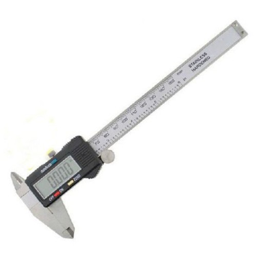 Silver 6 150mm Digital Electronic King Foot Caliber Large LCD Screen