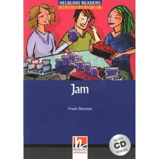 DKTODAY หนังสือ HELBLING READER BLUE 4:JAM+CD