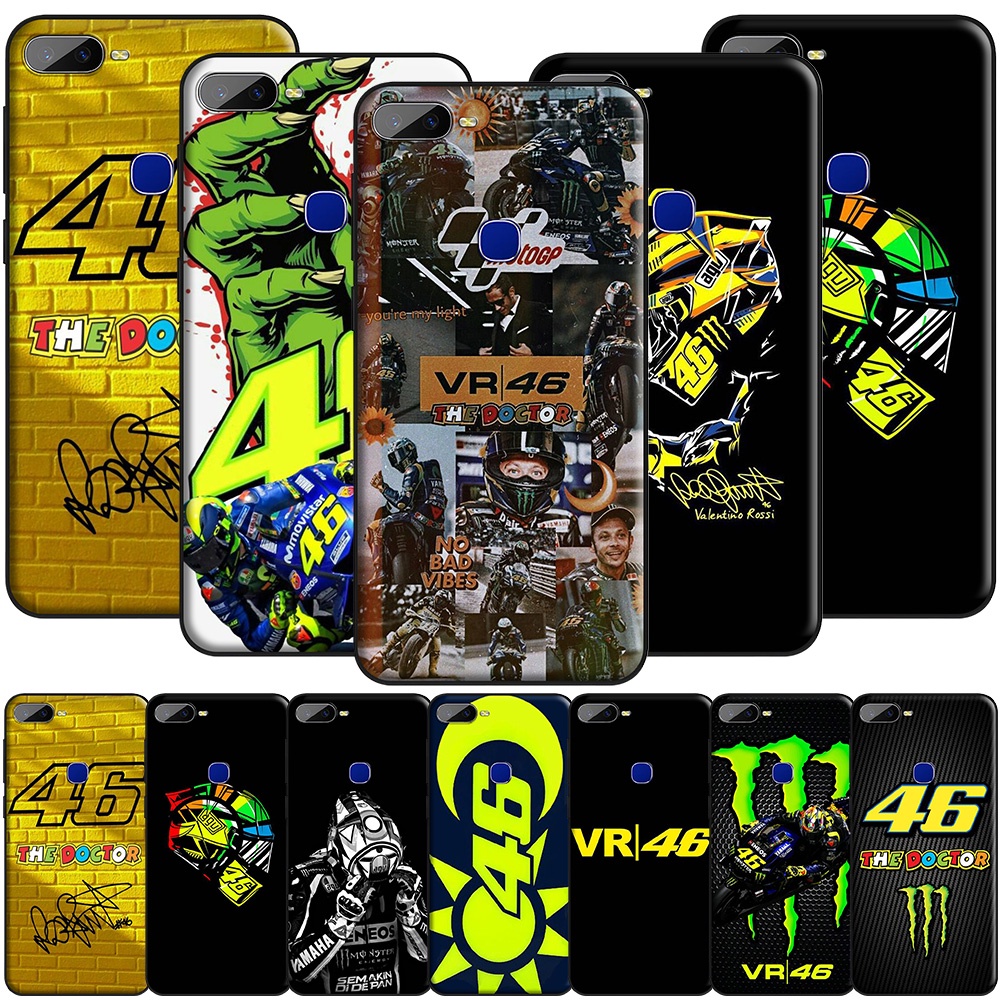 102NOV Valentino Rossi Vr46 เคสซิลิโคนอ่อนนุ่ม TPU สําหรับ Apple iPhone 11 XR XS MAX 13 Pro