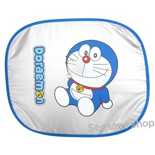 ม่านบังแดดกระจกด้านข้างรถยนต์ ลาย#Doraemon #doลายนั่ง  ลิขสิทธิ์แท้