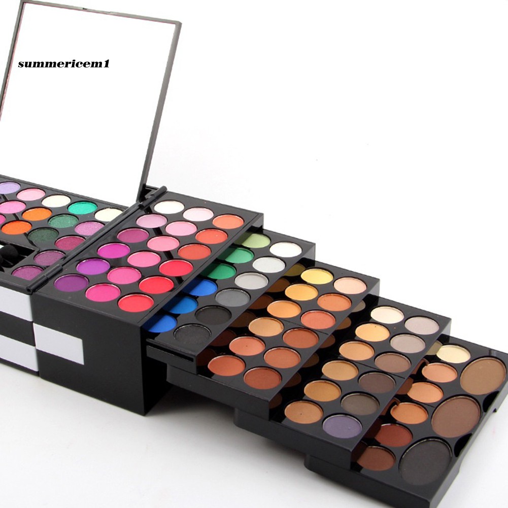 【Ready Stock】142 Color Eye Shadow 3 Blush Eyebrow Eyeshadow Palette ...