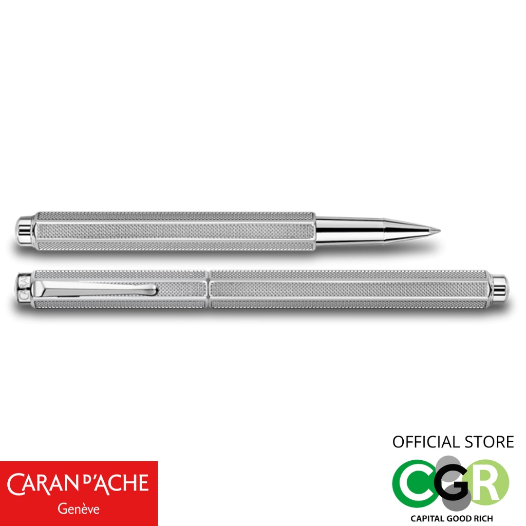 ปากกาโรลเลอร์ CARAN D'ACHE ECRIDOR Milanese Mesh Roller Pen # 838.345