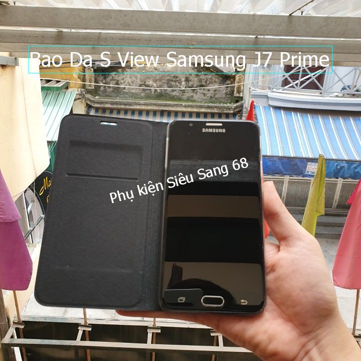 Samsung j7 prime| เคสหนัง Samsung J7 prime S View