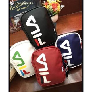 FILA LOGO MINI SHOULDER BAG  ของแท้ ราคาถูก