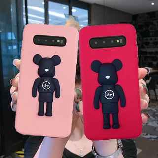 เคสนิ่ม TPU แบบบาง ลายการ์ตูน 3D DIY Kaws Flash สำหรับ Samsung S10e S10 Plus S9 S7 Edge S8 Note 9 8