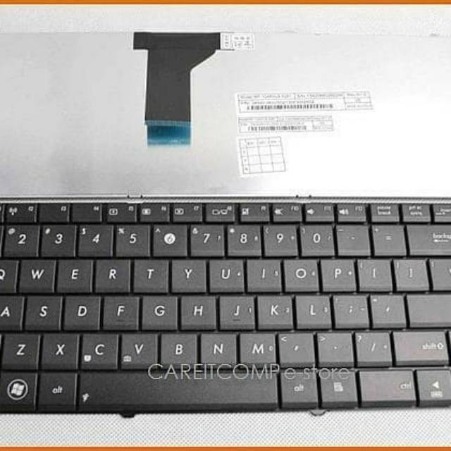 คีย์บอร์ด ASUS X45 X45A X45U X45VD X45C - สีดํา