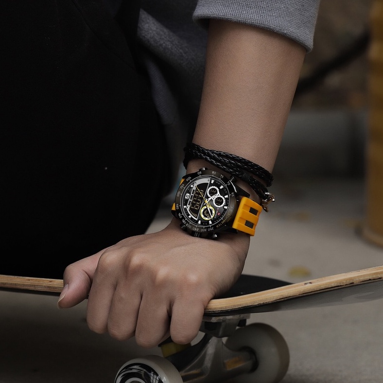 ประกันศูนย์ไทย 1 ปี นาฬิกา Naviforce รุ่น NF9188t นาฬิกาข้อมือผู้ชายหรูหรา