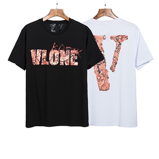 [S-5XL]ขายดีที่สุด VLO&amp;E เสื้อยืดลําลอง ผ้าฝ้าย แขนสั้น พิมพ์ลาย ทรงหลวม พลัสไซซ์ สไตล์คลาสสิก เหมาะกับฤดูร้อน สําหรับผู