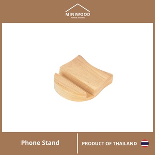 MINIWOOD ที่ตั้งโทรศัพท์ ที่วางโทรศัพท์ ขาตั้งโทรศัพท์ รูปแมว Cat Phone stand