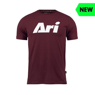 ARI SIGNATURE LIFESTYLE TEE - BURGUNDYWHITE