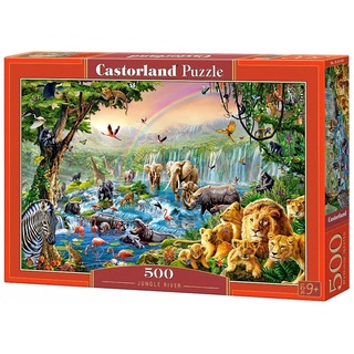 จิ๊กซอว์ Castorland - Jungle River  500 piece  (ของแท้  มีสินค้าพร้อมส่ง)