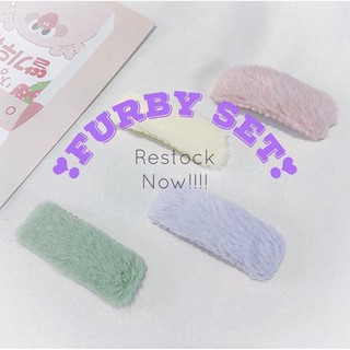 พร้อมส่ง! Furby set กิ๊บหนีบผม กิ๊บติดผม กิ๊ฟหนีบผม กิ๊ฟติดผม