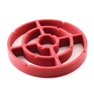 Norpro 392 Round Silicone Roast Rack,Red